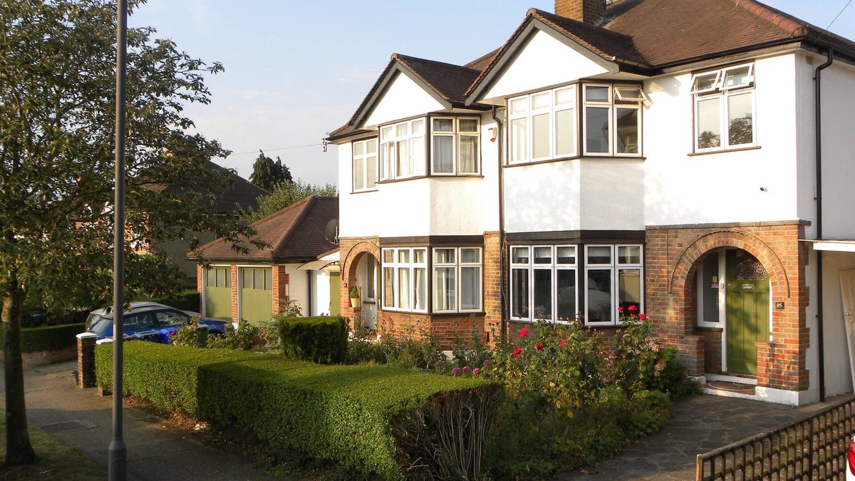 Harrow Weald House | Pets welcome at family home with piano and lovely garden with parking for two.