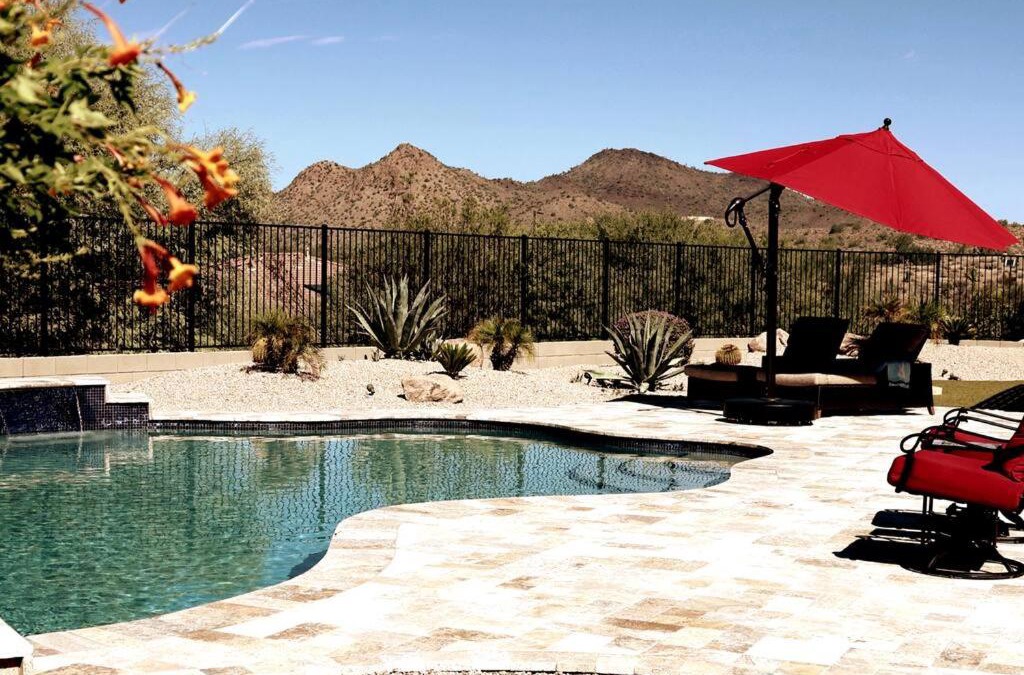 Sonoran Foothills Villa | Phoenix Home with heated pool, desert views & hot tub