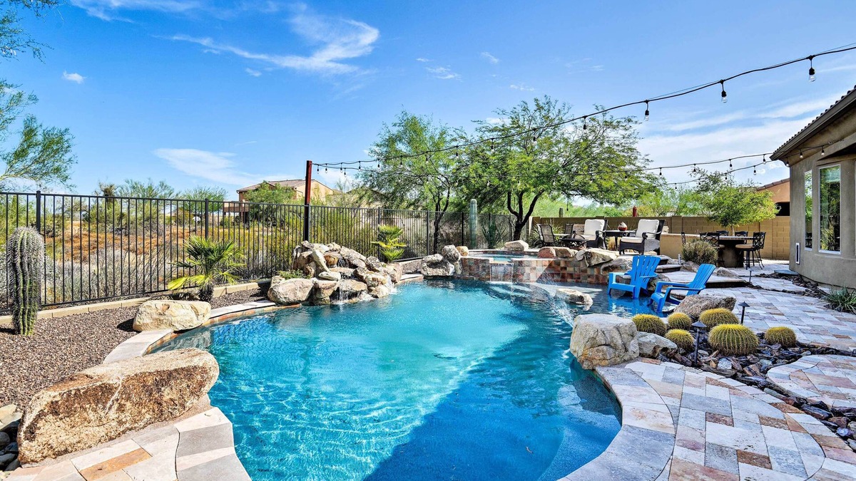 Sonoran Foothills House | Phoenix Retreat w/ Hot Tub, Pool & Mountian Views!