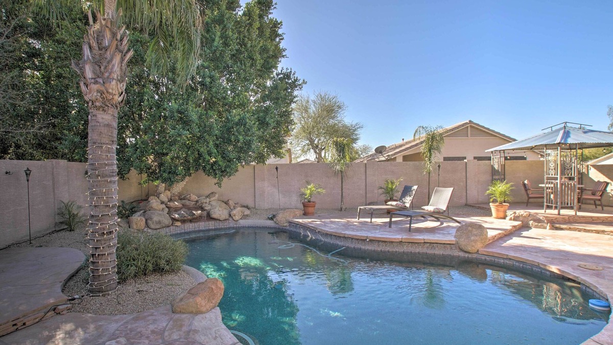 Stetson Hills State House | PHX Gem w/Game Room & Private Pool: Pets Welcome!