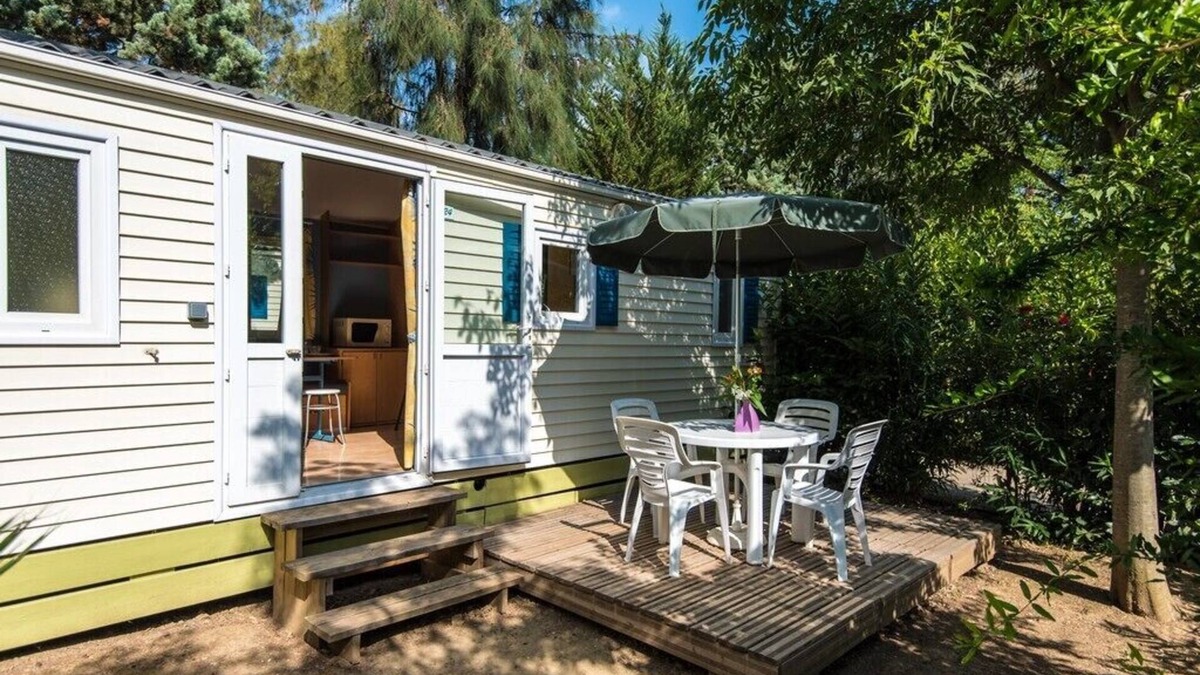 Argeles-sur-Mer RV Rental | Pinède Enchantée Summertime 2 pers clim.