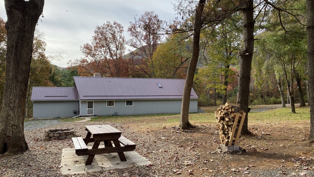 Sabinsville House | pine creek lodge with pine creek views secluded on 5 acres
