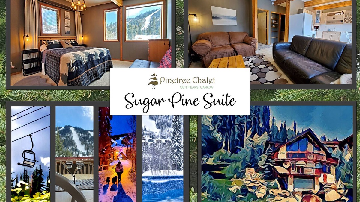 Sunburst Estates Ski Chalet | PINETREE CHALET: Sugar Pine Suite. Ask for a Quote! Longer stay = lower rates.