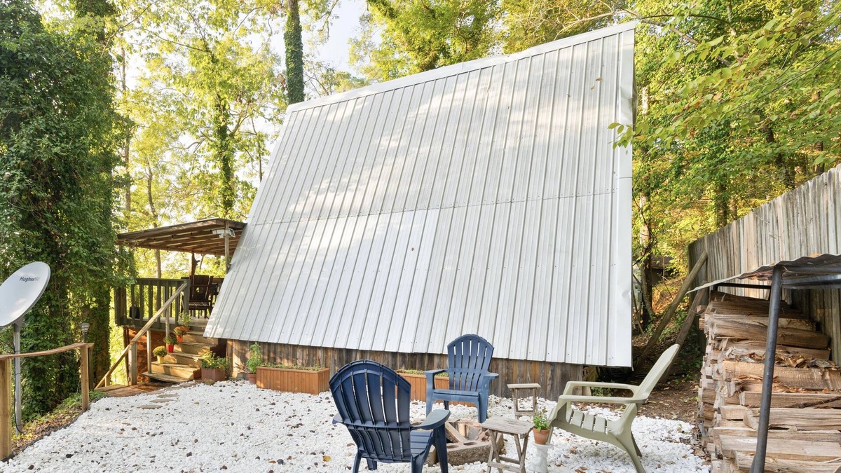 Farmerville Cabin | Piney Woods A-Frame on Lake D’Arbonne