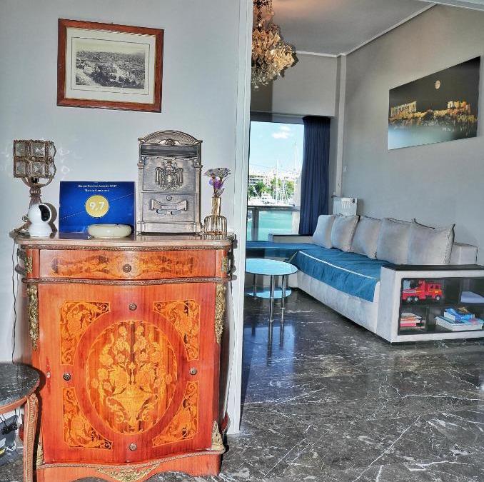 Pasalimani Apartment | Piraeus yacht view apartment