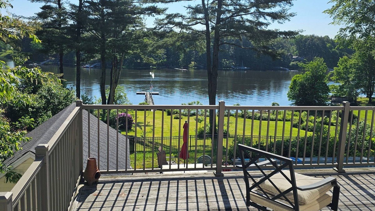 Dover Apartment | Piscataqua River Waterfront Studio, swimming pool and dock for kayaks and SUPS