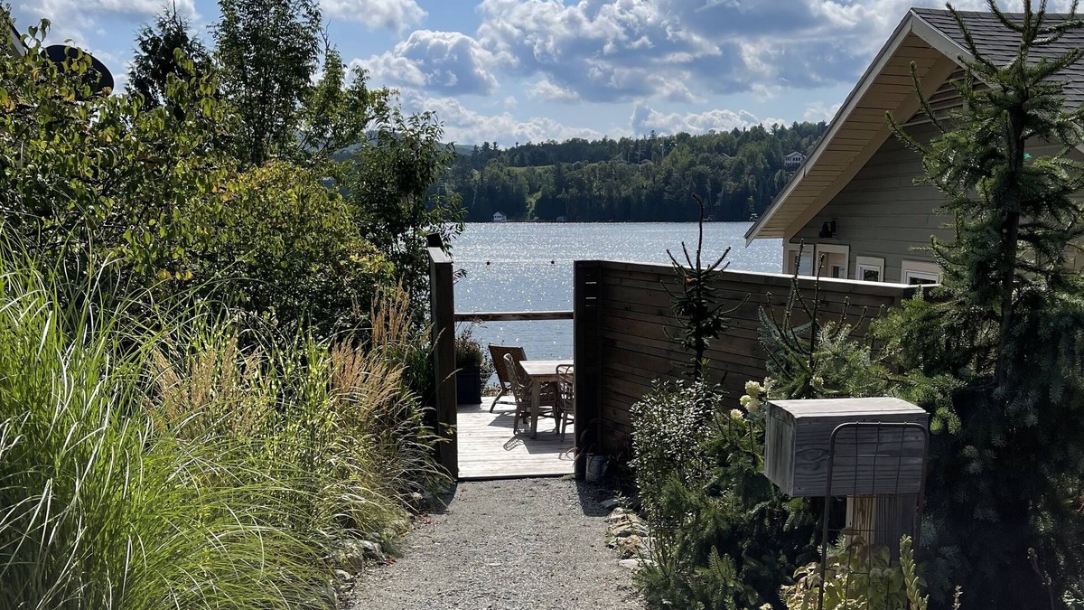 Westmore Cottage | Pisgah Cottage perched on the waters edge of Lake Willoughby