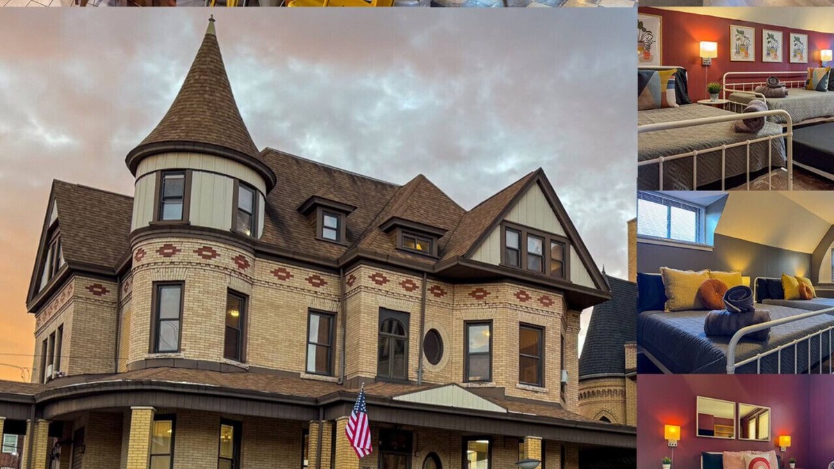 Duquesne House | Pittsburg Mansion! 12 Bedrooms with 24 Beds plus WiFi