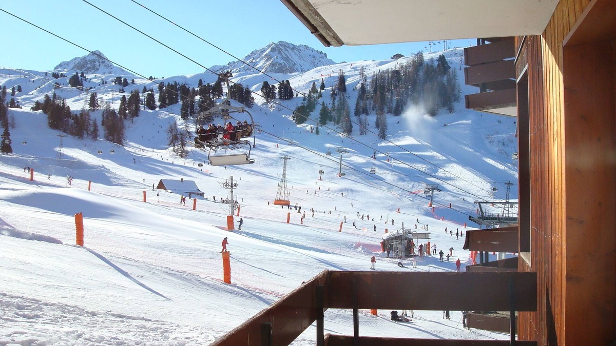 Macot-la-Plagne Apartment | Plagne-Bellecôte, magnificent view, divisible studio equipped for 4/5p