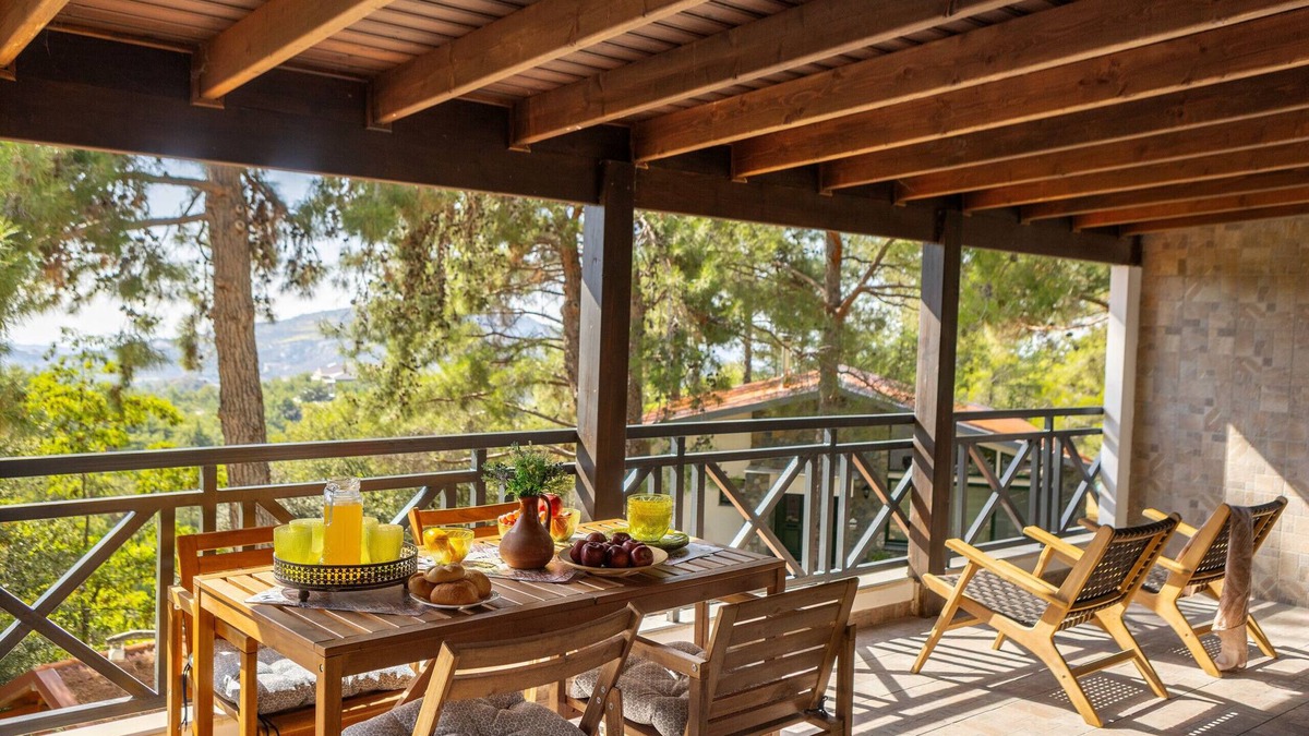 Platres Villa | Platres Forest View Cottage