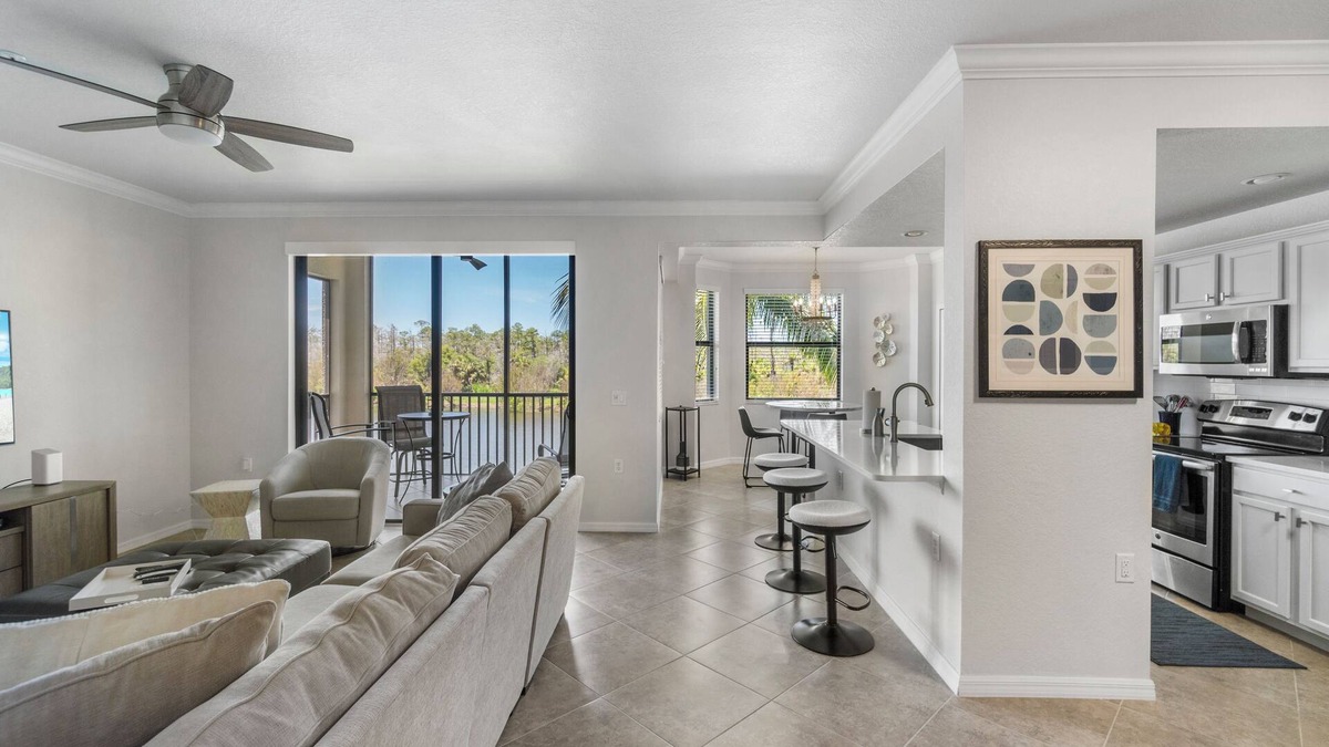 Naples Condo | Play & Stay in Paradise – Updated 2BR with Full Golf Access