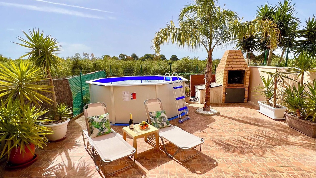 Miami Platja House | PLAYA MONTROIG House next to the Sea with Sea and Mountain views and swimming pool