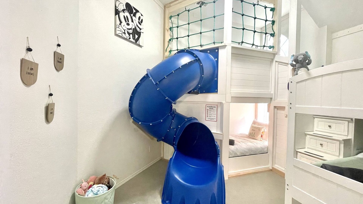 Frisco House | Playful Pool, Indoor Slide & Game Haven/Family Fun