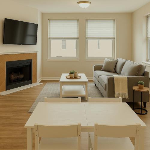 Downtown Cleveland Apartment | Playhouse Square Downtown, Rock Hall, Clinic, CSU