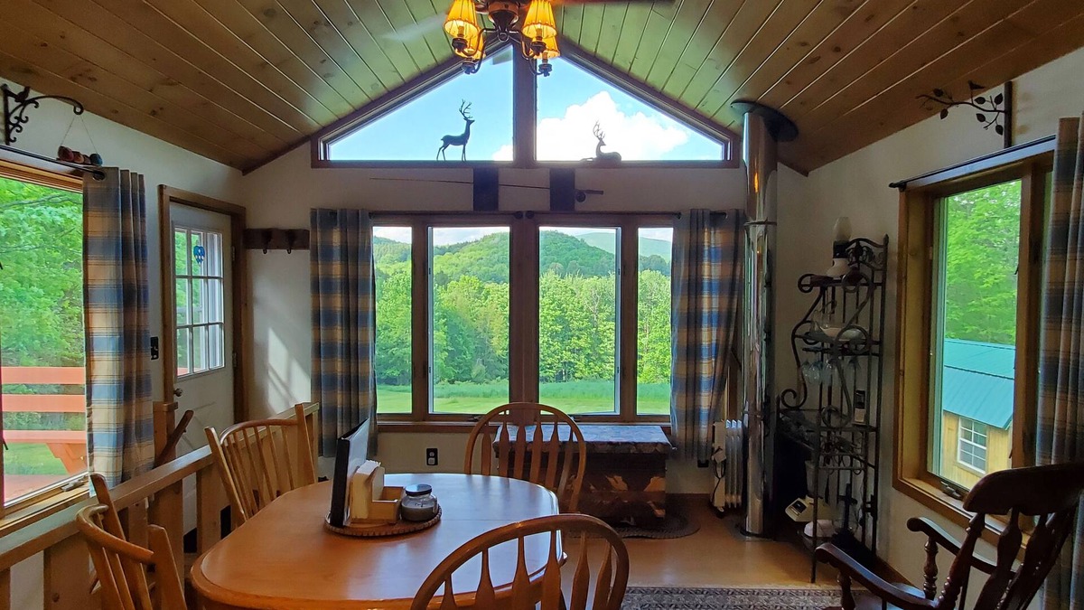Roxbury Cottage | "Pleasant Brook Cottage" near Roxbury Village - Woods, Streams, Wi-fi, sleeps 6