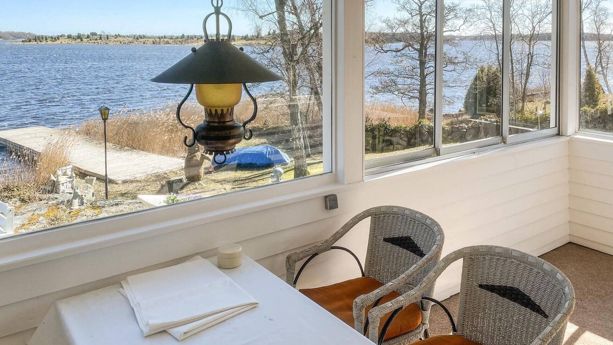 Listerby House | Pleasant cottage with lake property and fishing possibility.