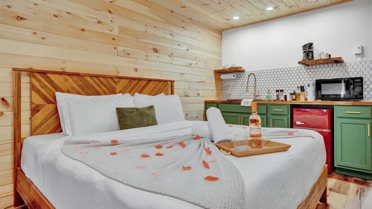 Canadensis House | Pocono Modern in the Pines | Firepits
