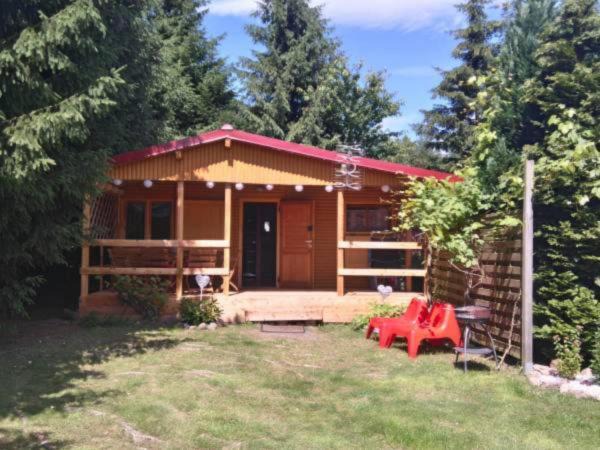 gmina Wolin House | "Pod Świerkami" domek letniskowy Kubuś 1 - Wisełka