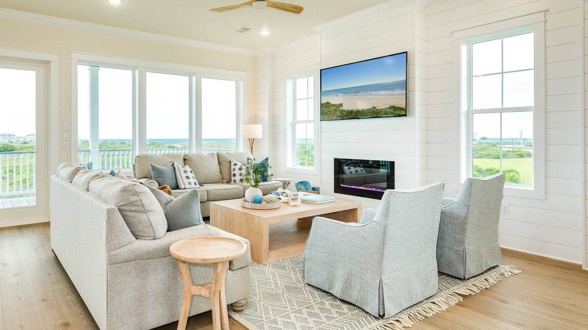 Red Fish Cove House | Pointe West BRAND-NEW luxury custom home, 5 BR/4 BA amazing view of West Bay!