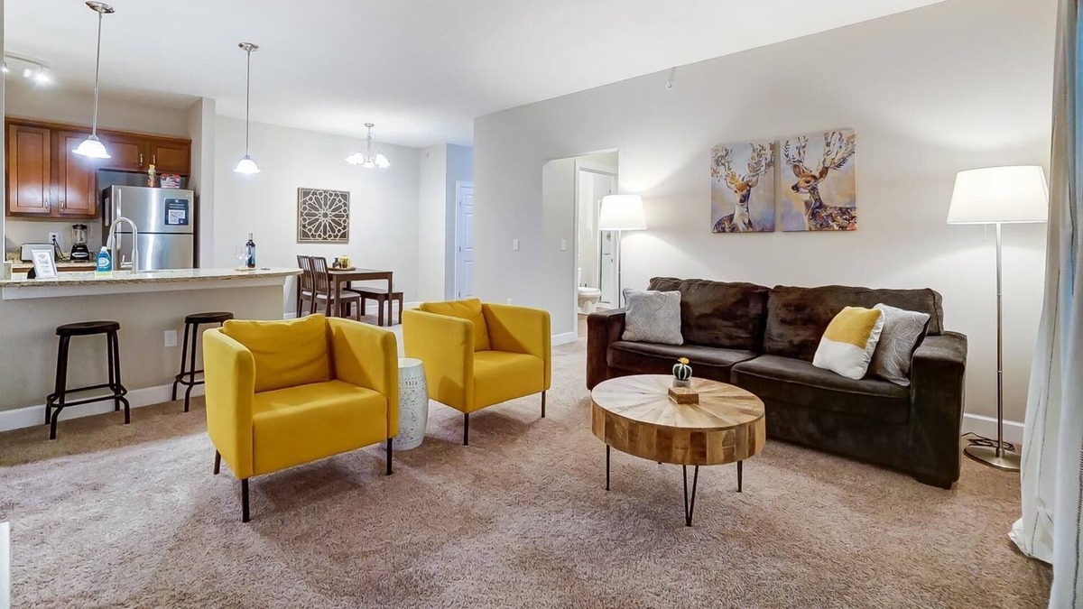 Westerville Apartment | Polaris Long-Stay 2BR w/Balcony + Gym + Pool!