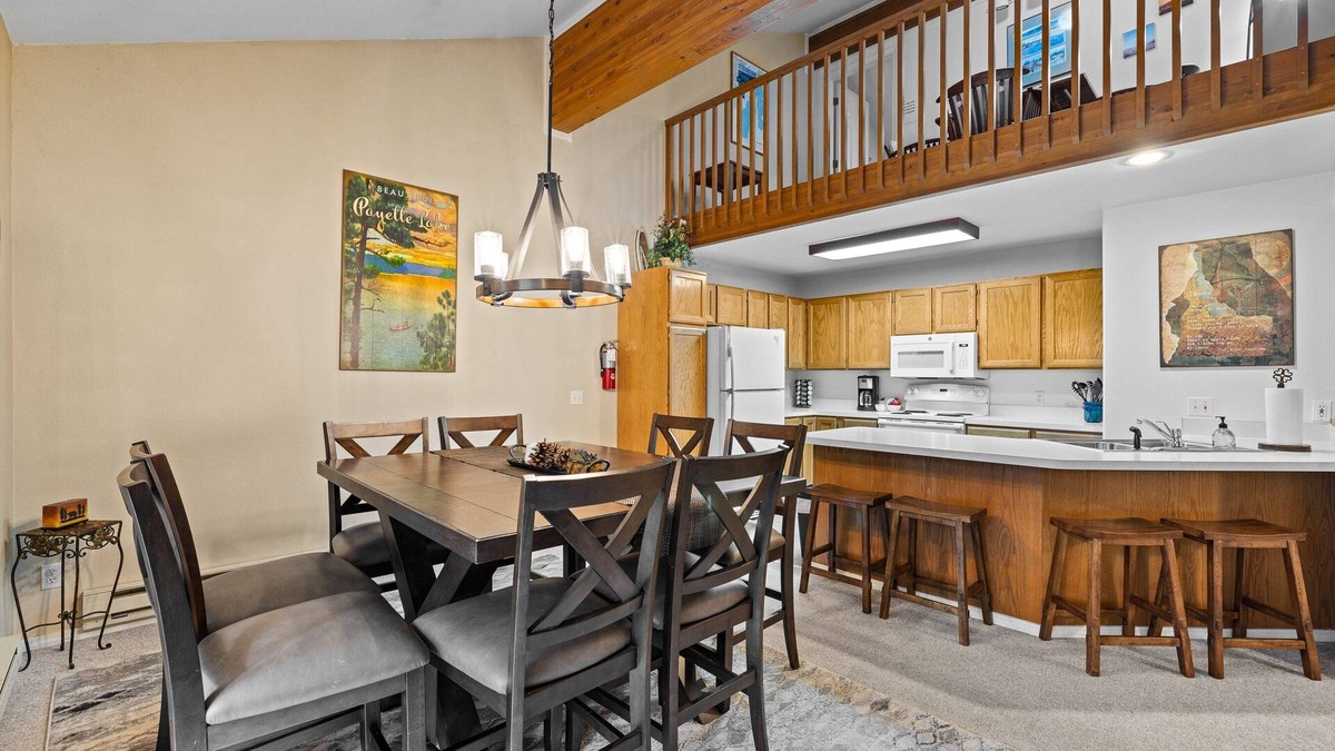 McCall Condo | Ponderosa Retreat - Fireplace - Community year round pool - sauna - fitness center