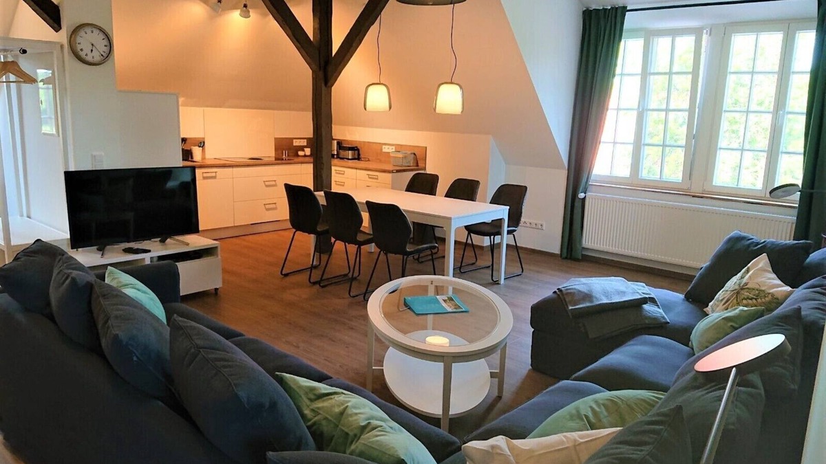Everswinkel Apartment | Ponyhof Georgenbruch, vacation apartment Falkenhorst, 110m2, 1-7 pers.