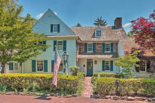 Lansdale House | Pool and Courtyard Timeless Home in Lansdale