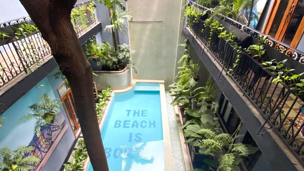 Casco Viejo Apartment | Pool and rooftop with Two Bedrooms and Kitchen A8