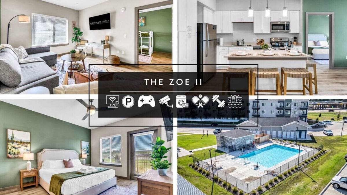 Lacy-Lakeview Apartment | Pool, Gym, New Build, Mins to DT Waco & BU | TZ2