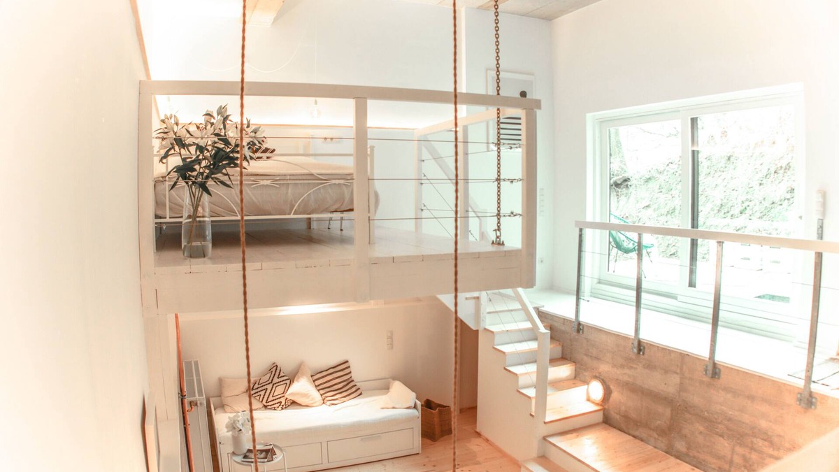 Erpel Apartment | Pool loft: Hiking, relaxation & sauna |holiday apartment near Bonn in the Siebengebirge