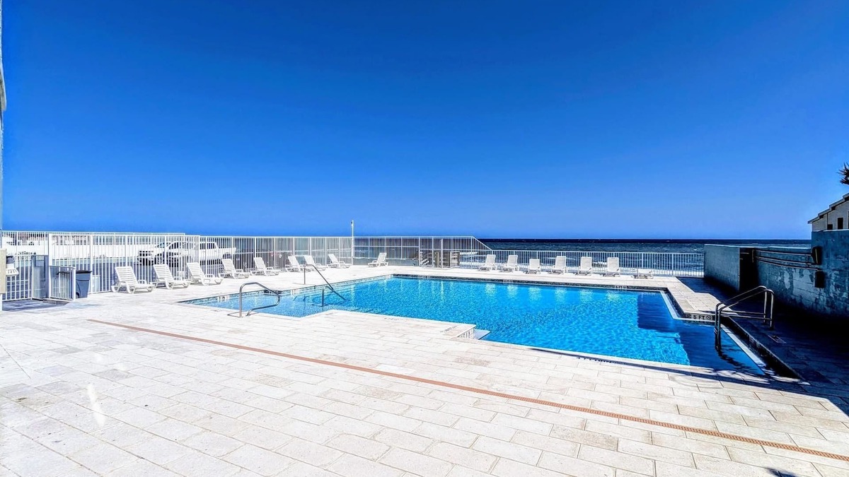 East Daytona Apartment | Pool Open! Remodeled Condo with Beachfront Balcony near Hard Rock