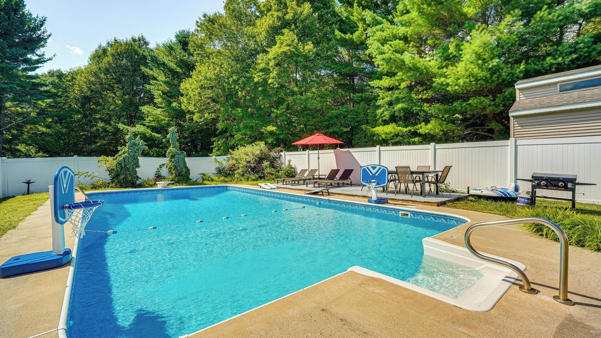 Kunkletown House | Pool, Yard & Game Room: Family Home in Kunkletown