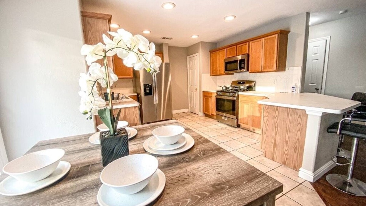Cypress House | Poolside dream house! Golf course in Backyard