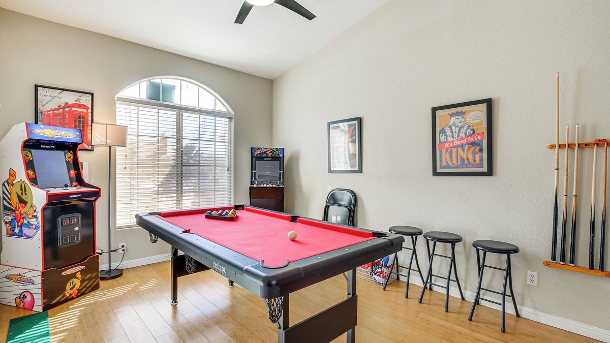 Rancho Del Oro House | Poolside Oasis w/Game Room in Desert Hot Springs!