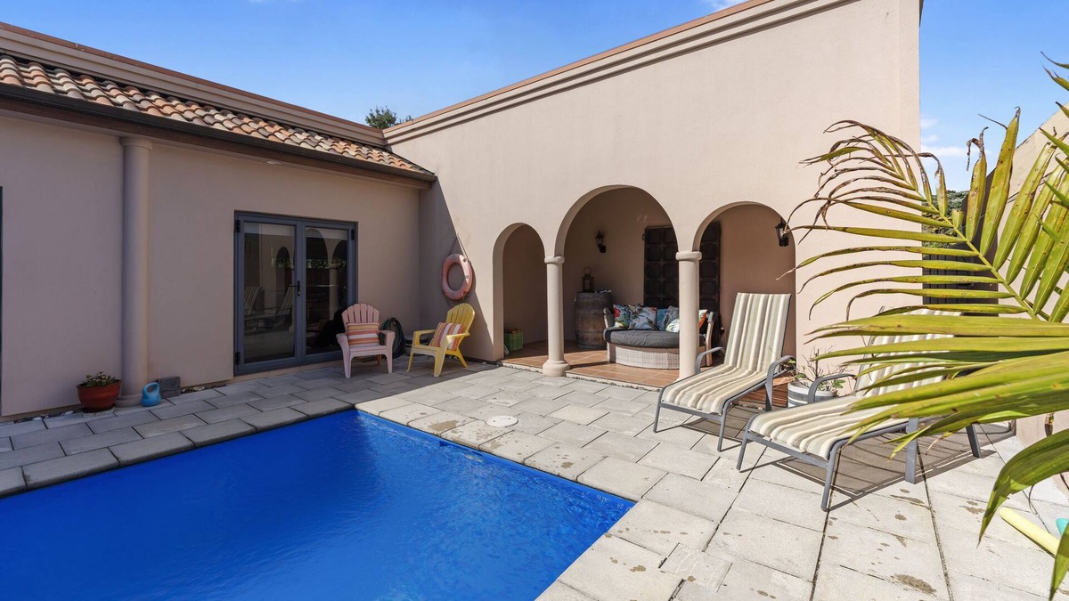 Papamoa Beach House | Poolside Serenity - Papamoa Beach Holiday Home