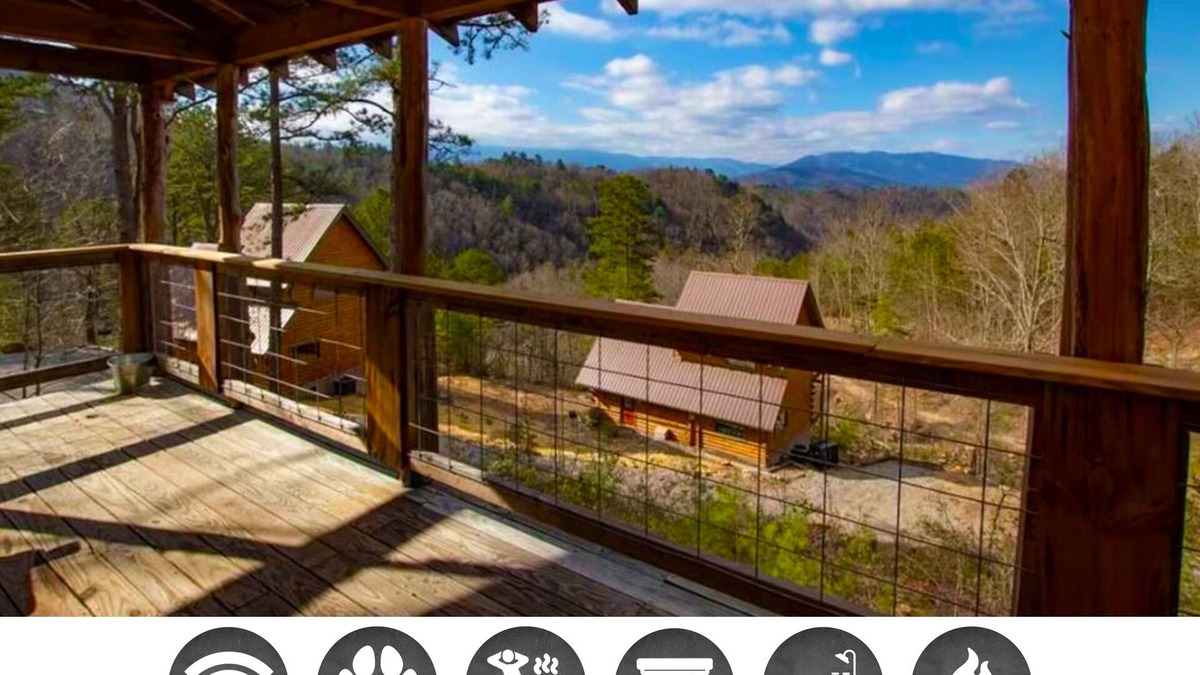 Townsend Cabin | Pop's Perch: Pet Friendly, Free Attraction Tickets, Hot tub, Peaceful and Quiet
