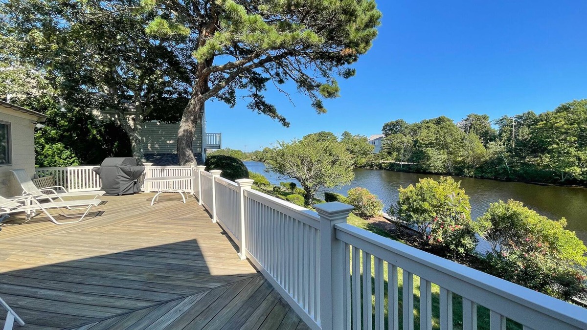 Popponesset House | Popponesset Waterfront home; 4-bedrooms, 3 baths, sleeps 8, A/C, outdoor shower