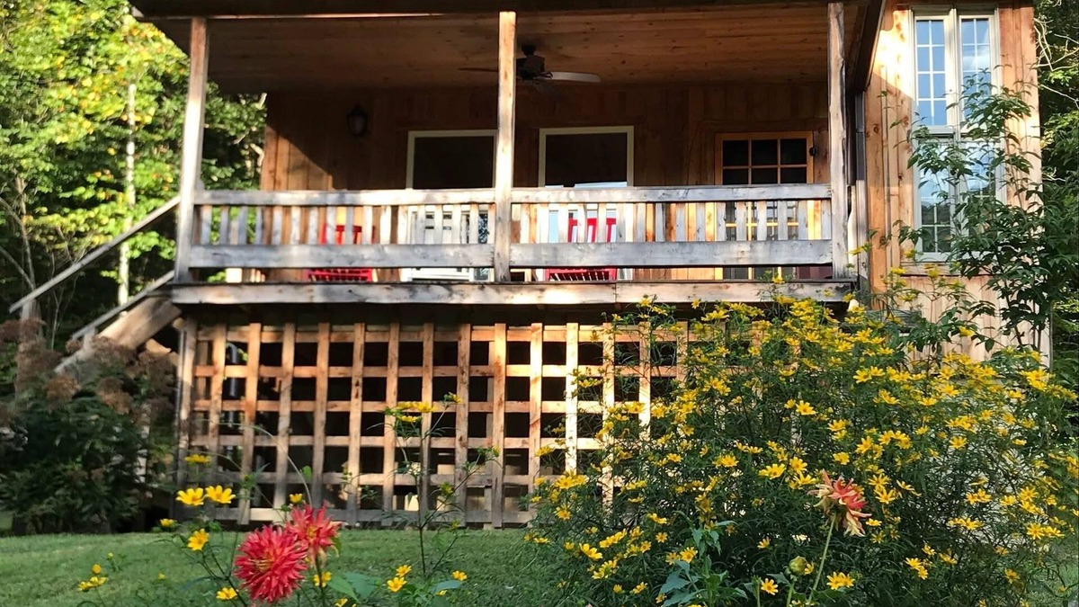 Irvine Cabin | Porch & Pines Cottage with a View
