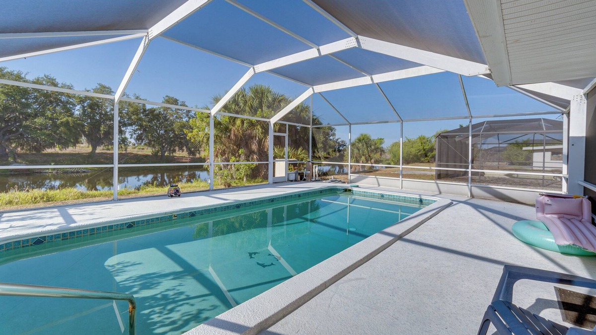 Port Charlotte - Charlotte Harbor House | Port Charlotte Canal-Front Home w/Private Pool!