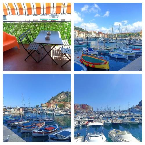 Quartier du Port Apartment | Port de Nice-charmant appartement bucolique ! vue port