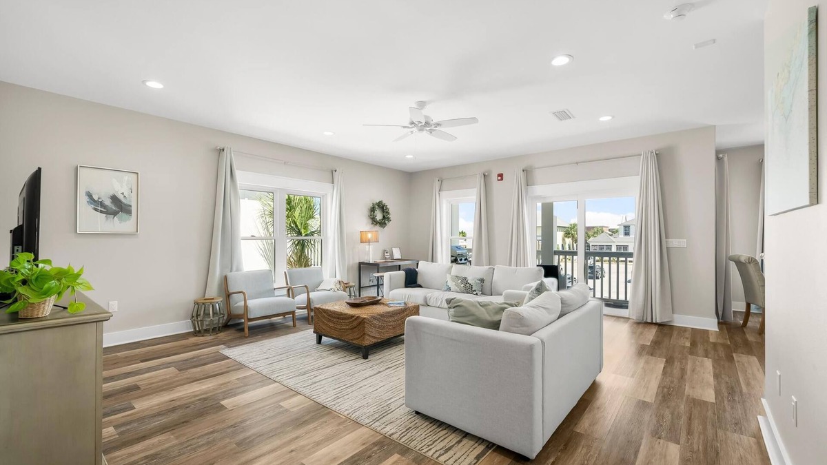 Port St. Joe House | Port St Joe Beach House Marina View - Pet Friendly, Bay Views, Sleeps 8