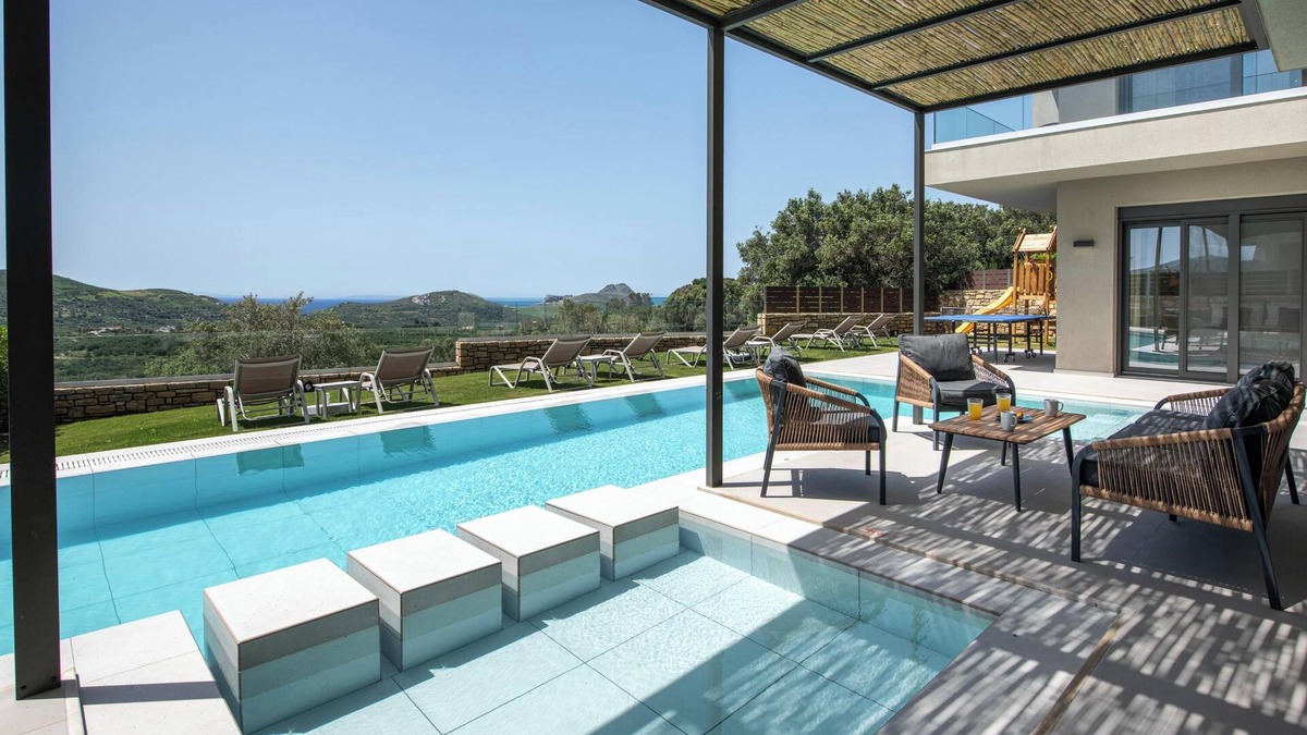 Agios Vasileios Villa | Porti Aphrodite 1 - A Stylish Eco Villa near beaches