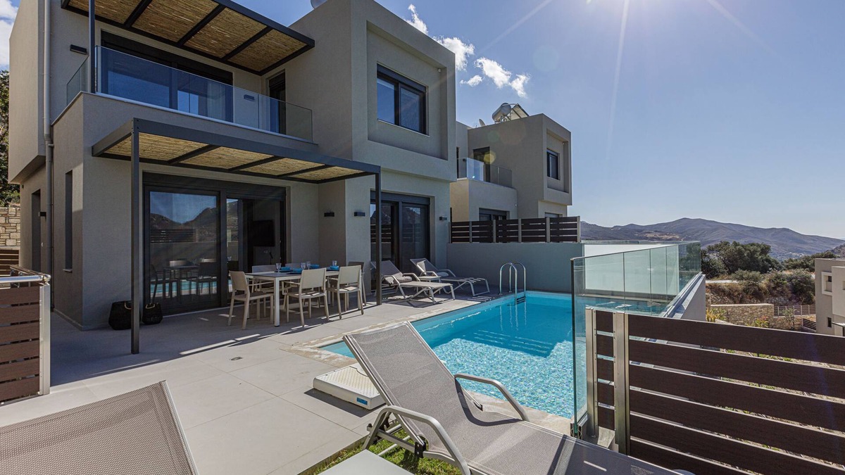 Agios Vasileios Villa | Porti Iraklis 3 - A Stylish Eco Villa near beaches