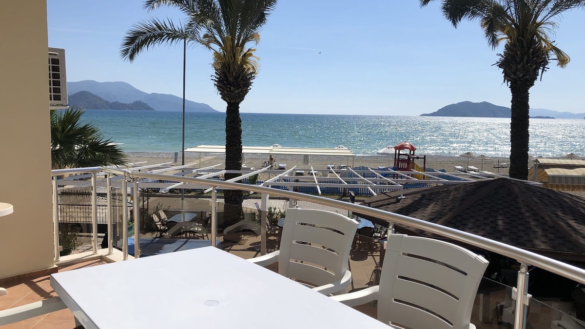 Fethiye City Center Apartment | Poseidon 3, luxury 3 bedroom apartment with unobstructed beach and sea views.