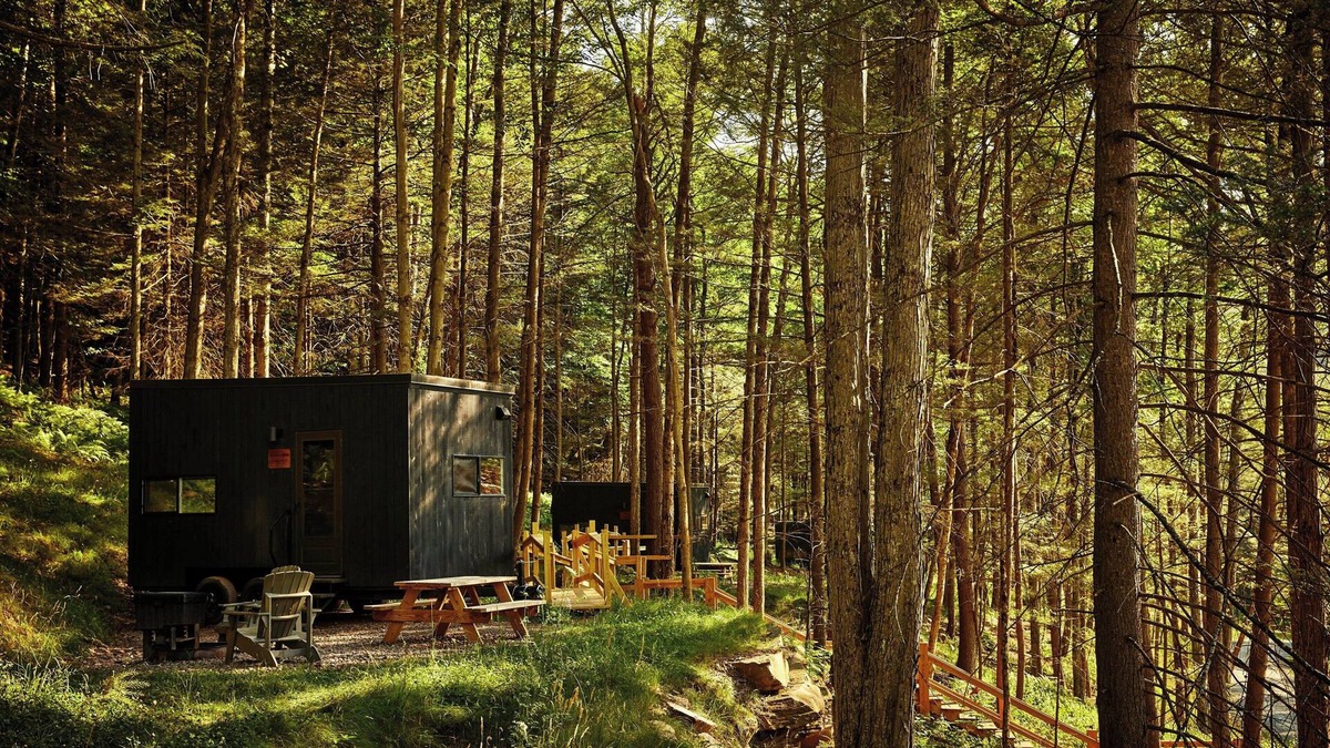 Town of Colchester Cabin | Postcard Cabins Western Catskills