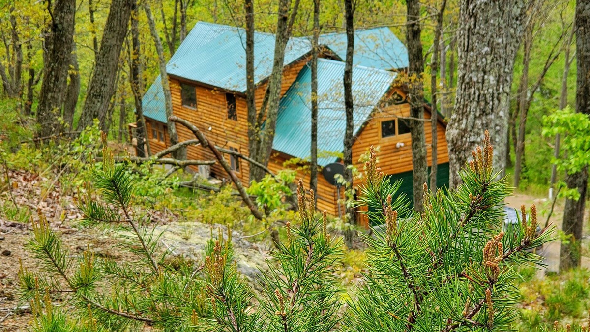 Green Spring Cabin | Potomac Cabin: Riverfront, 7 acres, sleeps 14, hot tub, Starlink