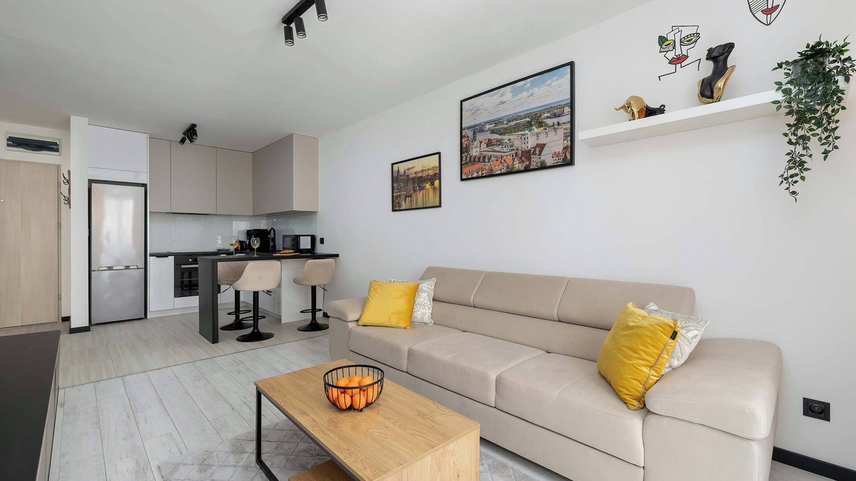 West Pomeranian Voivodeship Apartment | Potulicka 20D | Atmospheric Apartment | Balcony