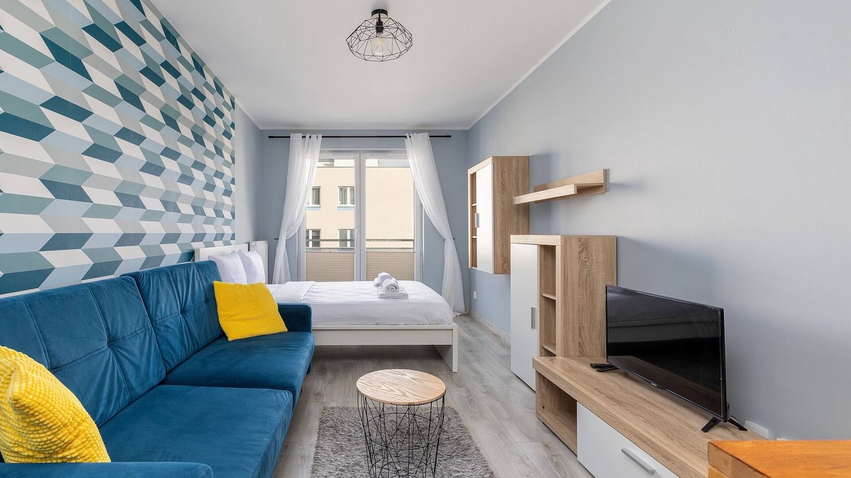West Pomeranian Voivodeship Apartment | Potulicka Blue Studio