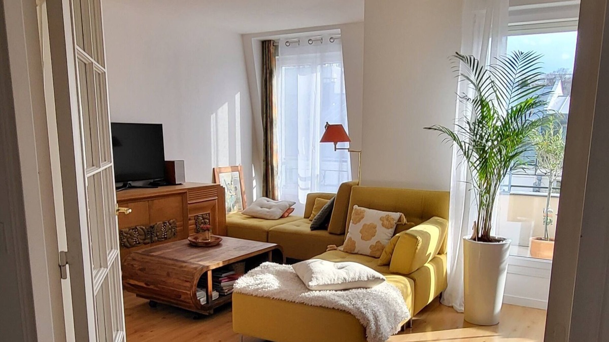 Issy-les-Moulineaux Condo | Près de L'ile St Germain, grand 3 Pièces ensoleillé Avec terrasse