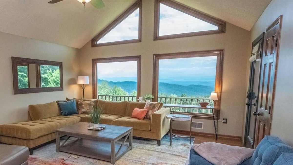 Moravian Falls Cabin | Prayer Mountain View Cabin | Fire Pit